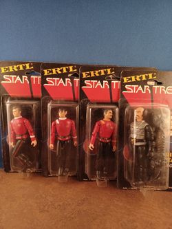 Star Trek 3 Action Figures.