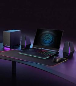 60W Computer/Gaming Speakers with 4" Subwoofer and RGB Lights