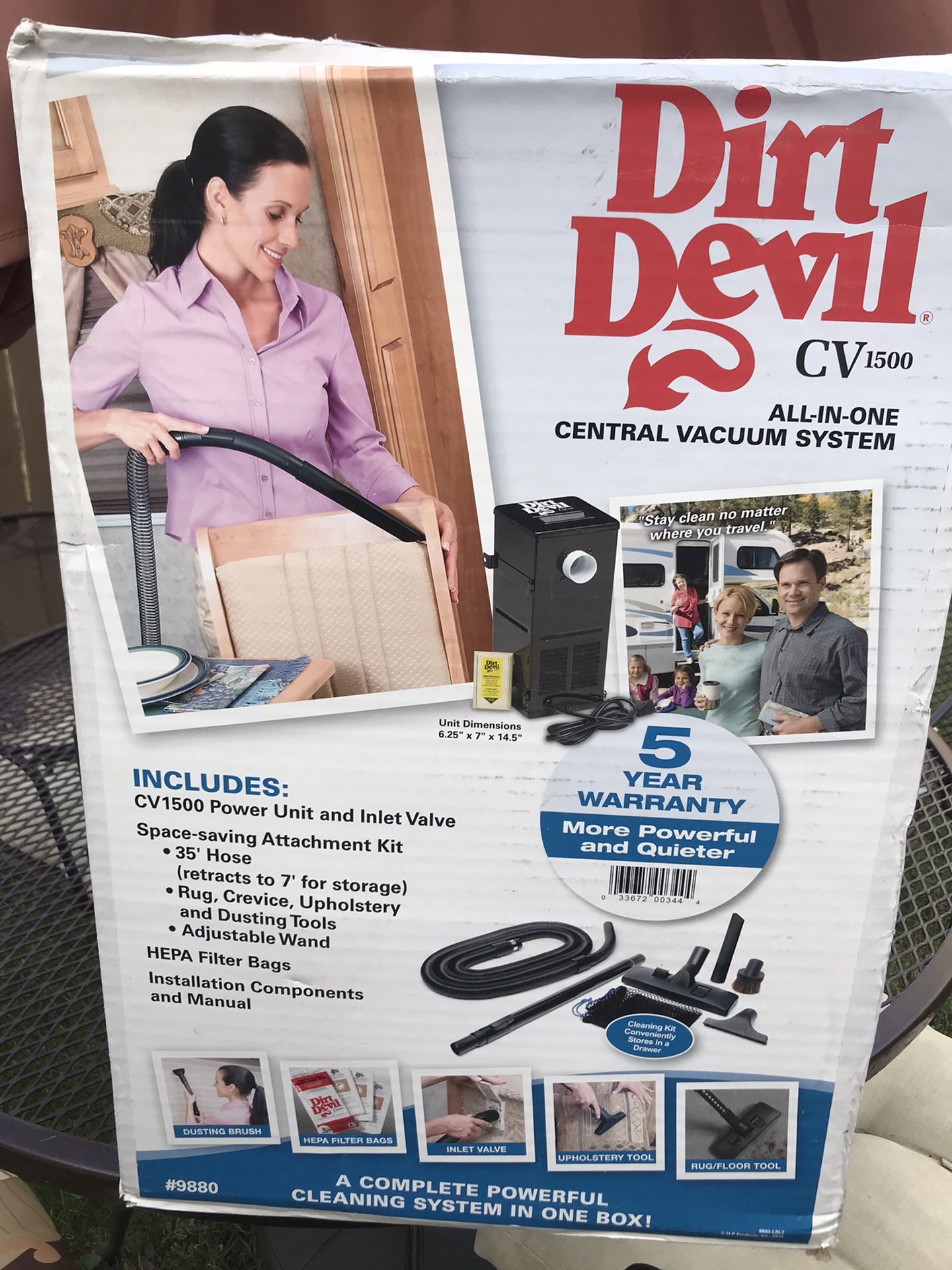 RV Central Vacuum System