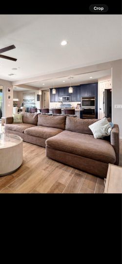 Down sofa sectional