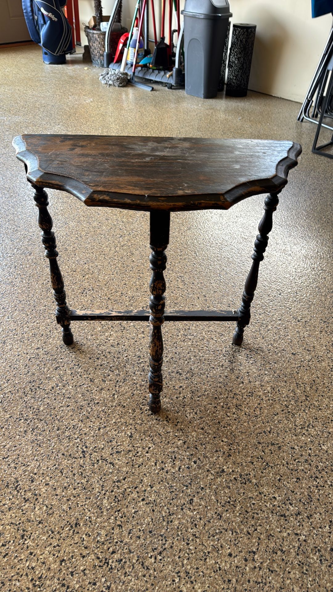Antique Couch Side Table