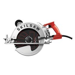 SKILSAW SPT70WM-01 15 Amp 10-1/4-Inch Magnesium SAWSQUATCH Worm Drive Circular Saw in Red
