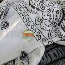 Glass Cats Eye Marble. 