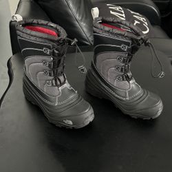 Kids NorthFace Snow Boots Waterproof