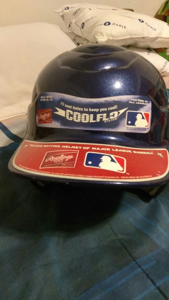 Baseball Helmet and Bat Bundle