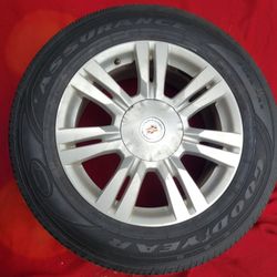 USED TIRE AND RIM FROM CADILLAC SRX 235 65 18.     11525 S  HALSTED DUNKIN DONUTS/
7111.S WESTERN WALGREENS 
$30  CASH ONLY AS