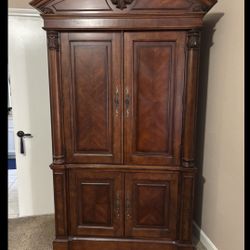 Solid Wood Armoire 