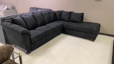 Darcy black raf sale sectional