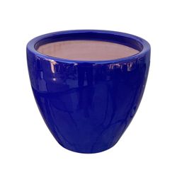 Glazed Ceramic Pot Planter Flower Pot 9H X 10W