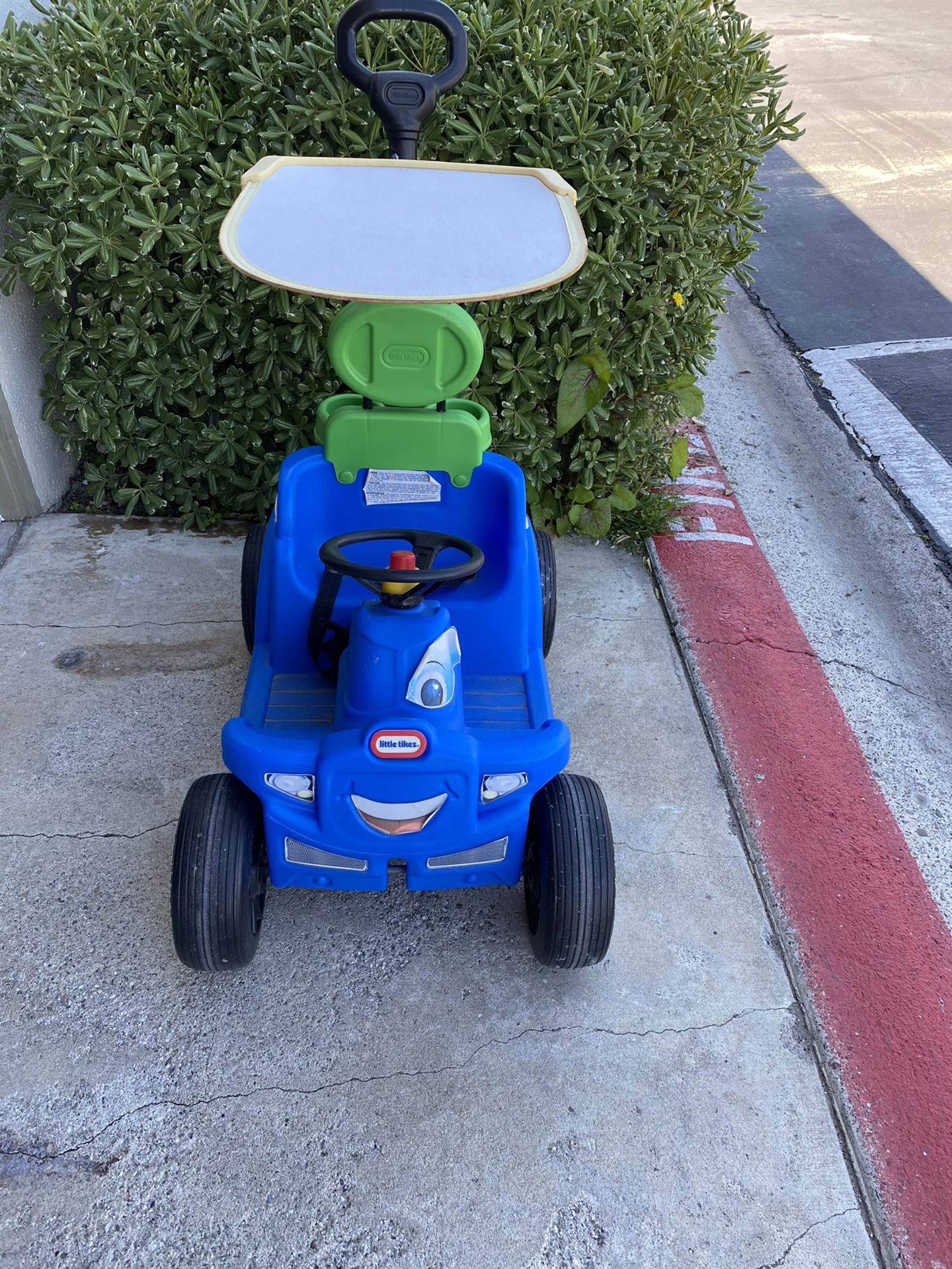 Little Tikes Blue Push Car
