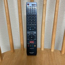 Sharp GB004WJSA Remote Control USED Black