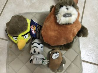 Star Wars plushes