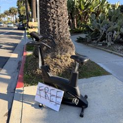 Free Stationary Bicycle- Works Well