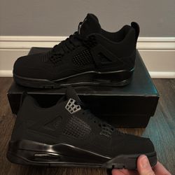 Jordan 4 Black Cat Size 7 Men’s Shoes