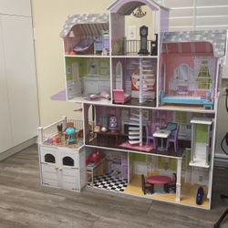 Large Barbie Dolls House $100