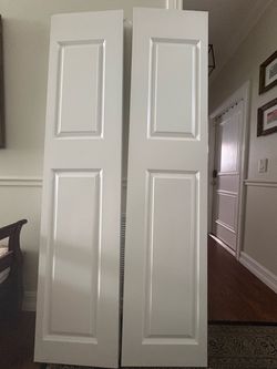4 panels folding closet door