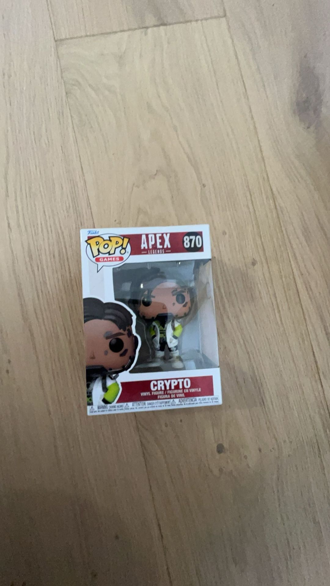 Premium Condition FunkoPop Crypto Apex legends