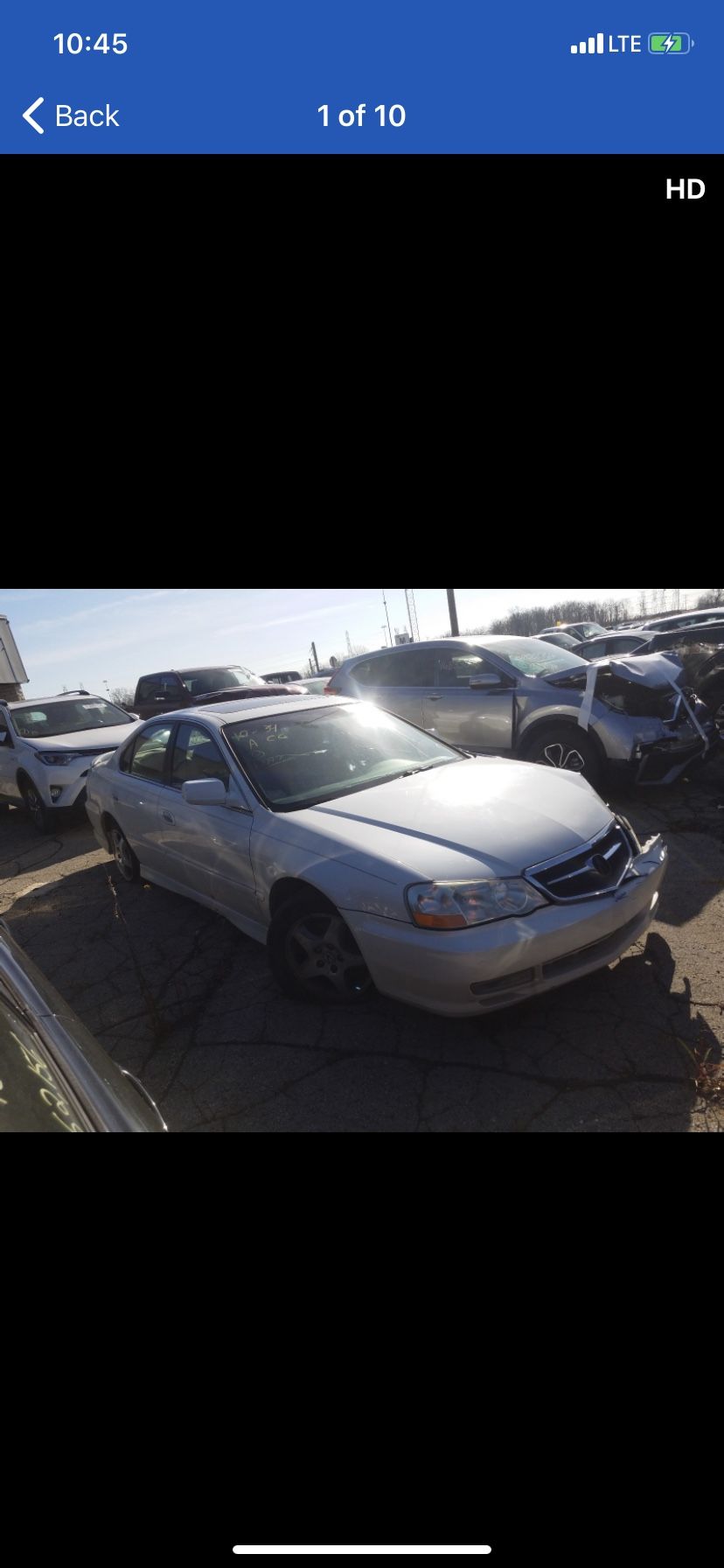 2003 Acura TL - 3.2 - Auto Trans For Parts