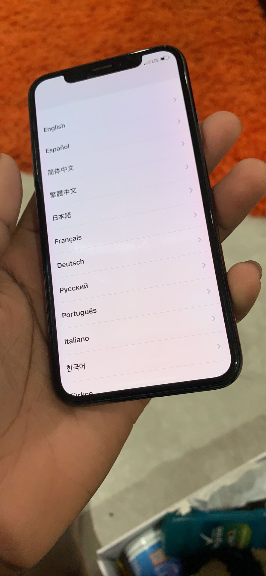 Unlocked IPhone X