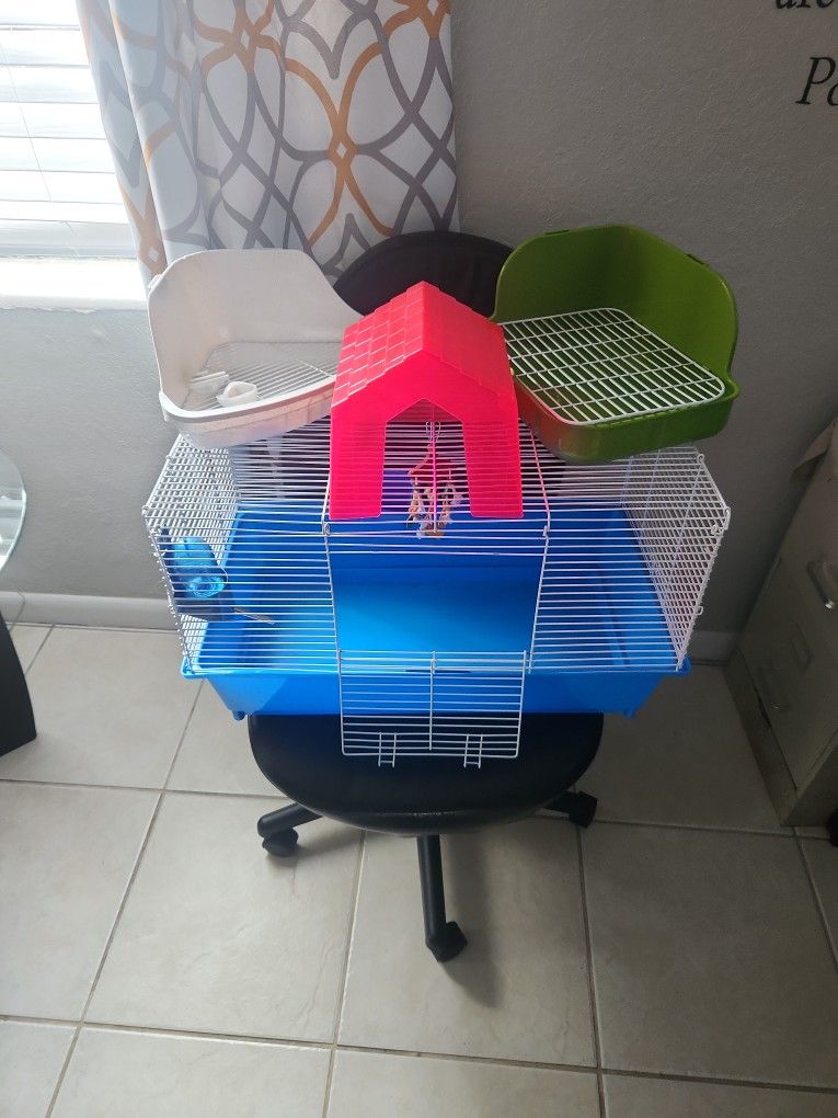 Medium Sized Guinea Pig Or Small Animal Cage
