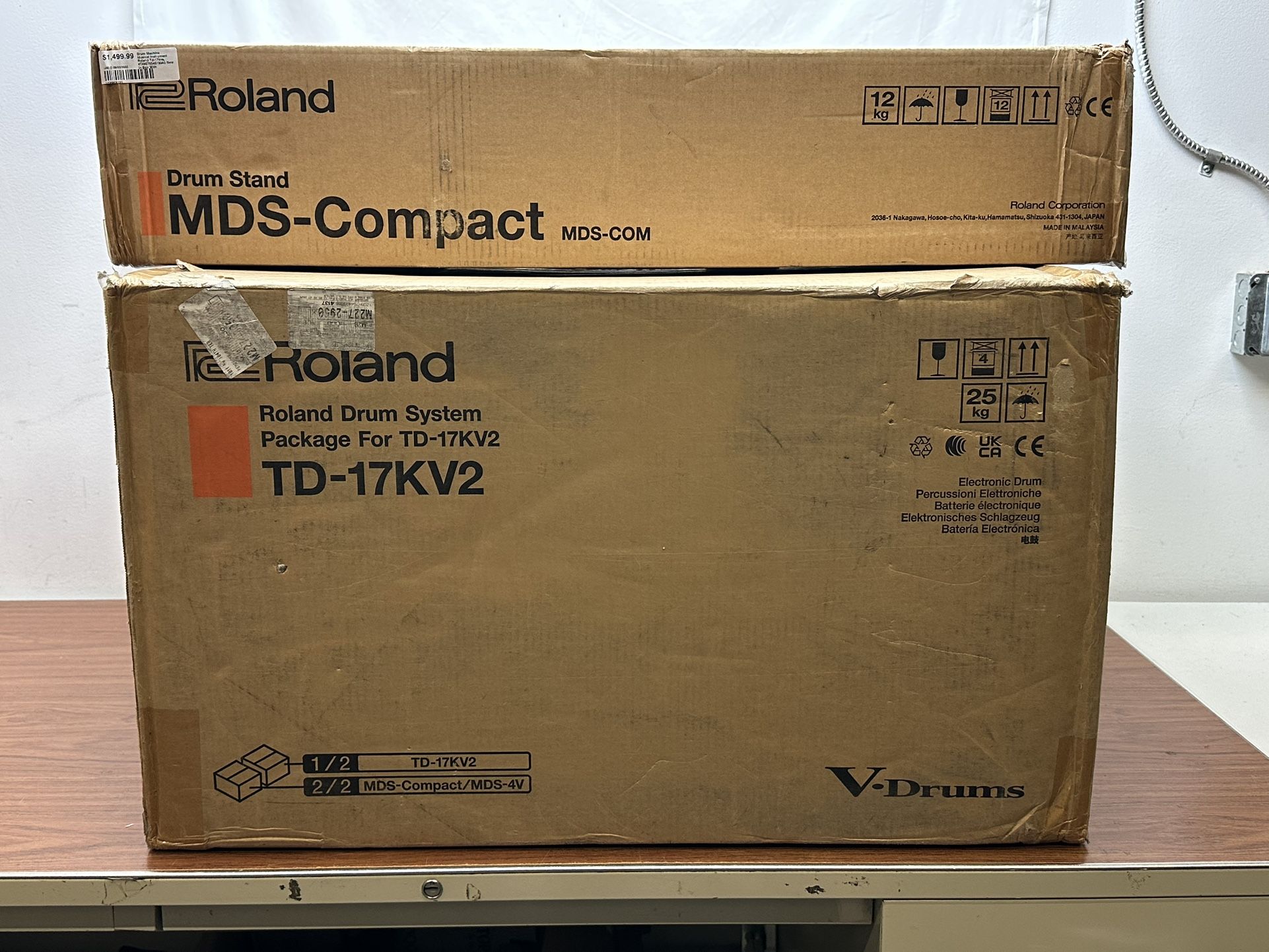Roland TD-17KV2 V-Drums Electronic Drum Set