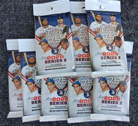 2026 Topps *75* Baseball series 2single  packs