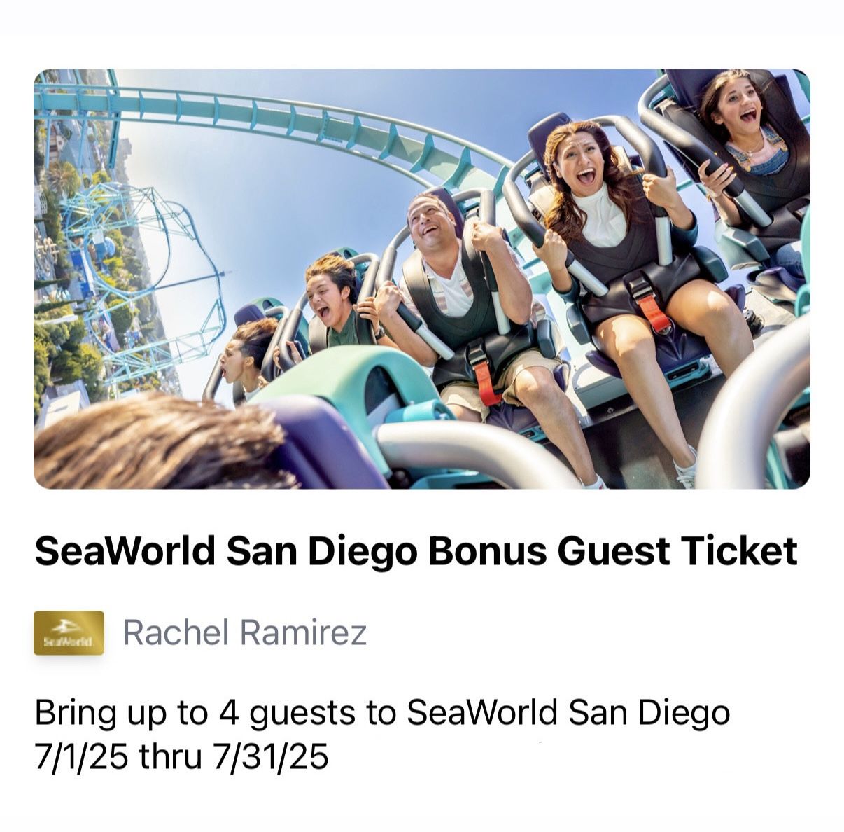 Seaworld San Diego Day Passes