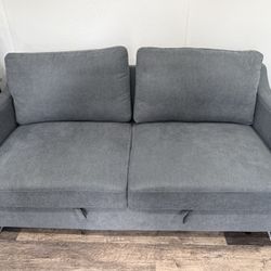 Modern Pull-Out Sleeper Sofa – Originally $800 (Like New) Sofa Bed - Couch 