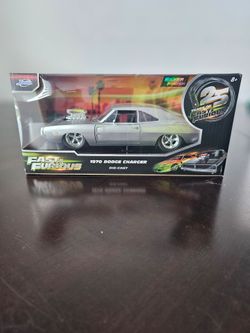 Jada fast furios dodge Charger silver finish
