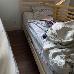 Twin Bed Frame And Mattress 
