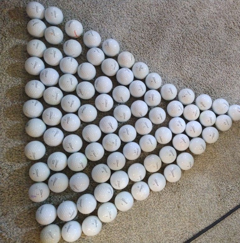 Used Titleist Prov1 & 1X - Per Doz