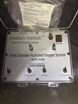 Systems WPS-400 Twin Chamber Activated Oxygen System