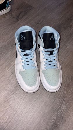 Blue And Black Men's Air Jordan's
