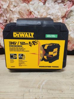 DEWALT
40 ft. Red Self-Leveling Cross Line Laser Level with (2) AA Batteries & Case