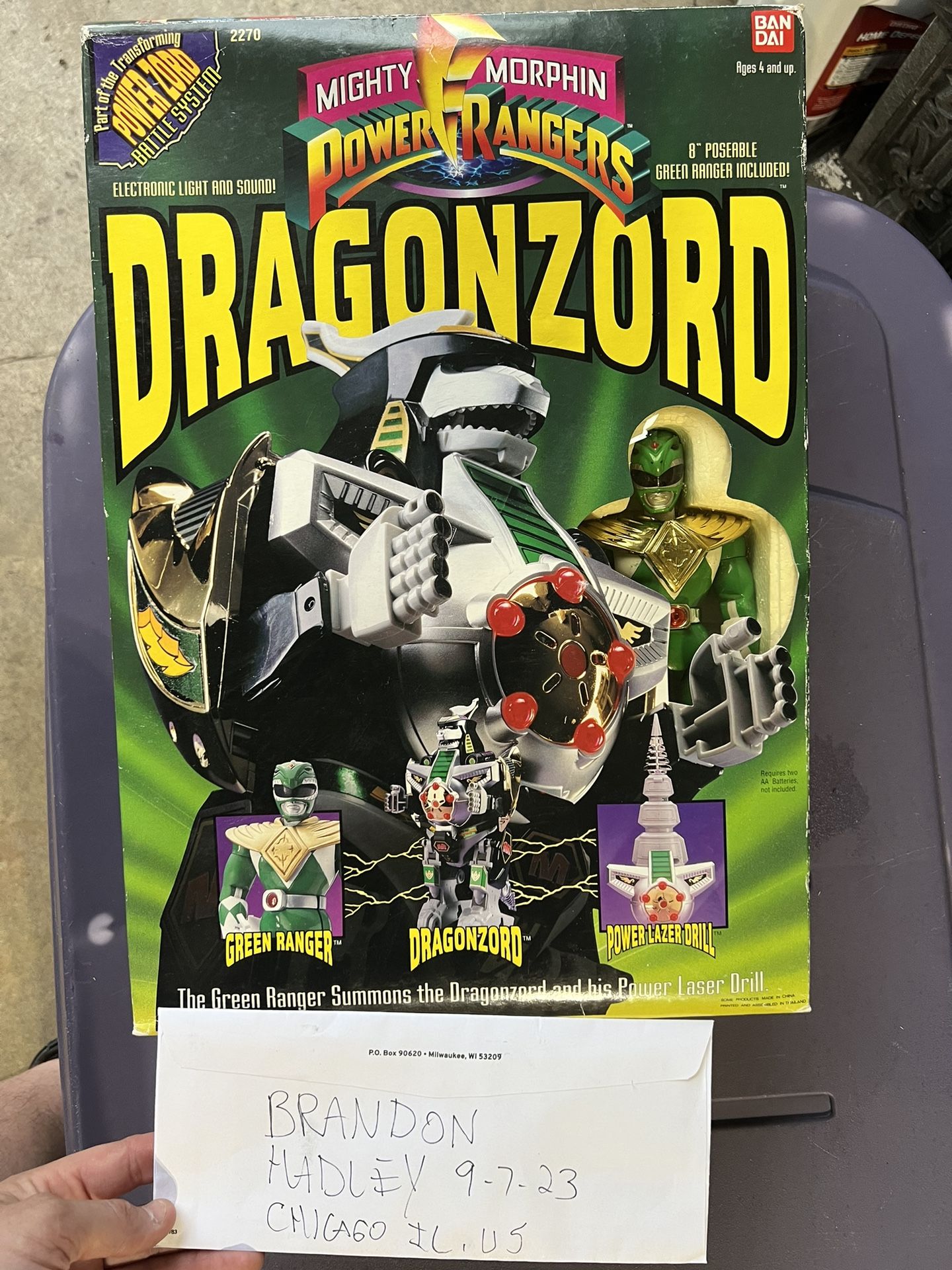 Power Rangers bandai Dragonzord (1993)