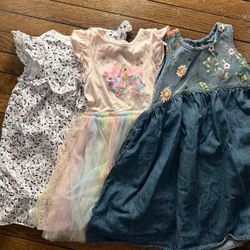 5T sleeveless dress bundle