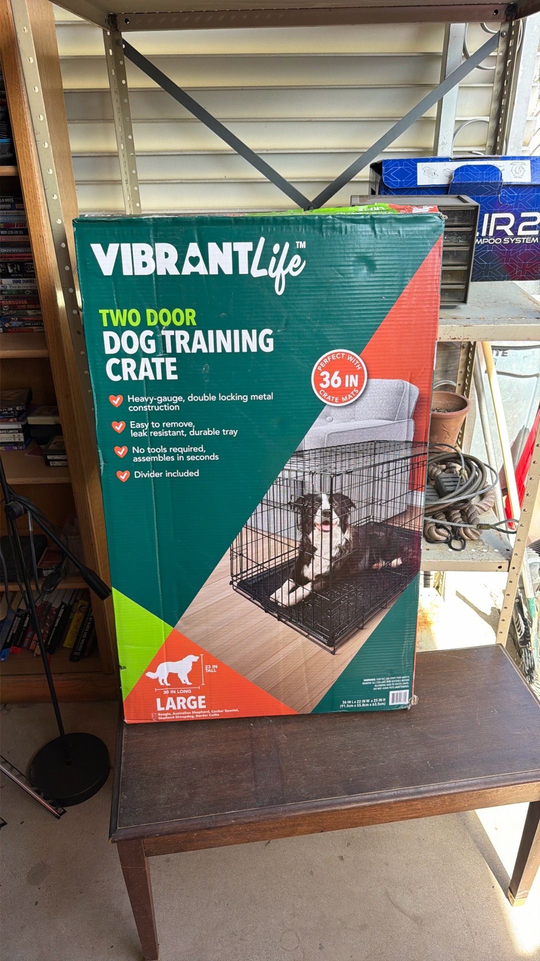Dog training crate Dog training crate