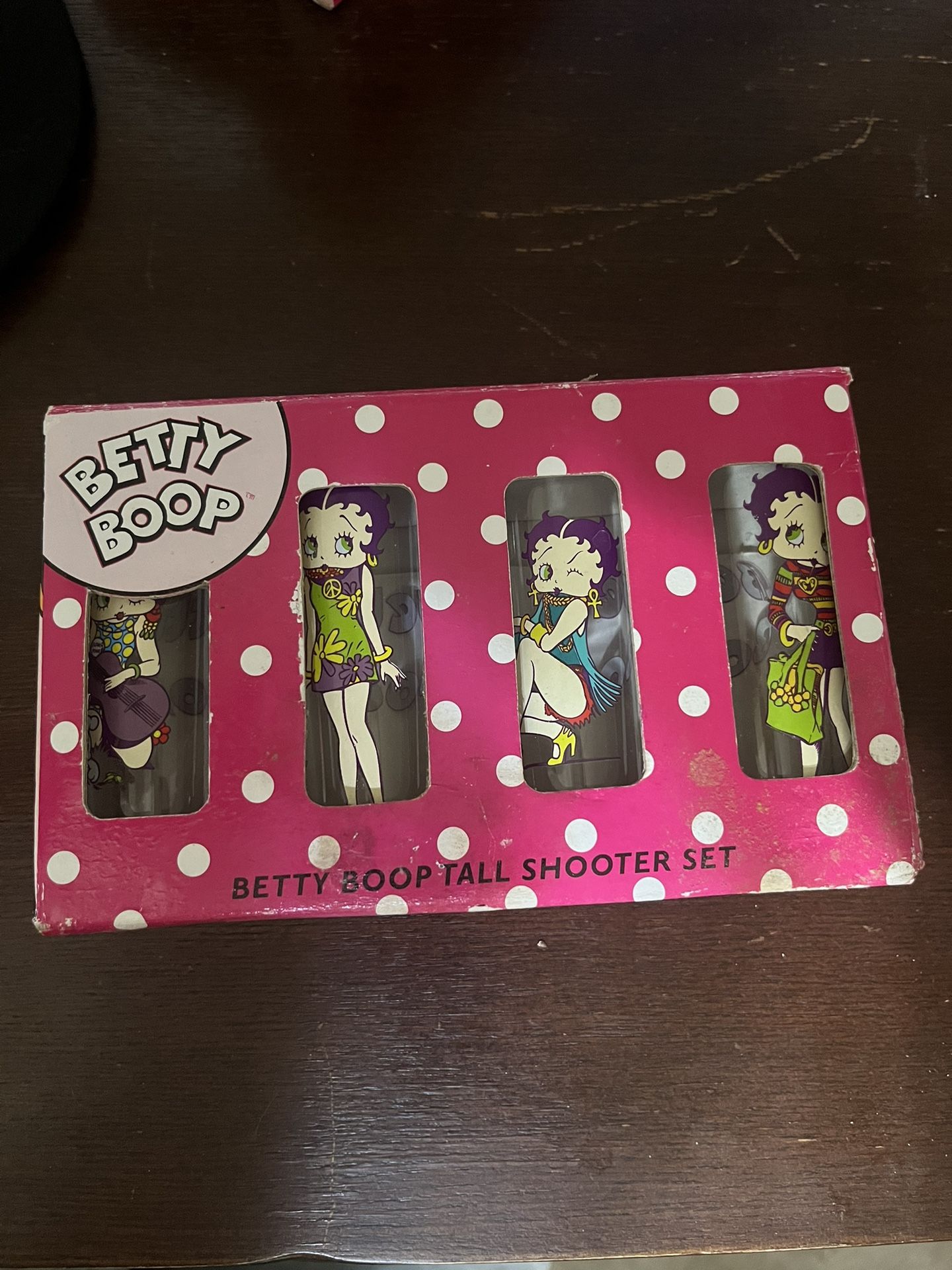 Betty Boop Shot Glasses