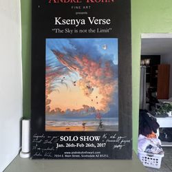 Poster - For Ksenya Verse Art Show