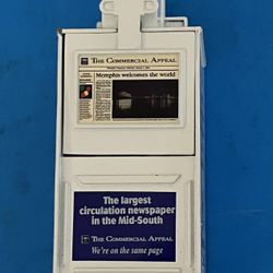 Nice Ertl collectibles The Commercial Appeal newspaper stand serial number 1969F