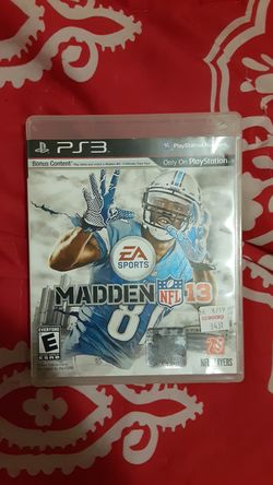 Madden 13 ps3