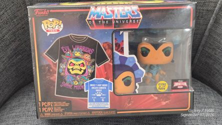 Funko Pop Tees Masters of the Universe Target Con Exclusive
