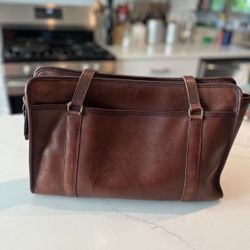 Vintage Coach Leather Briefcase/bag