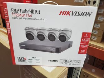 Hikvision 4K Security Camera System