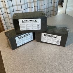 Grill Brick Set Of 3 NEW