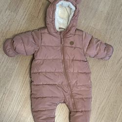 H&M Padded Baby Bunting Size 3 months 
