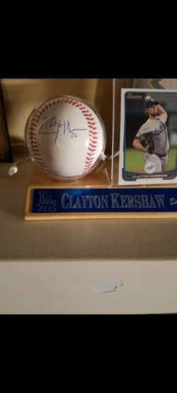 Clayton Kershaw Baseball