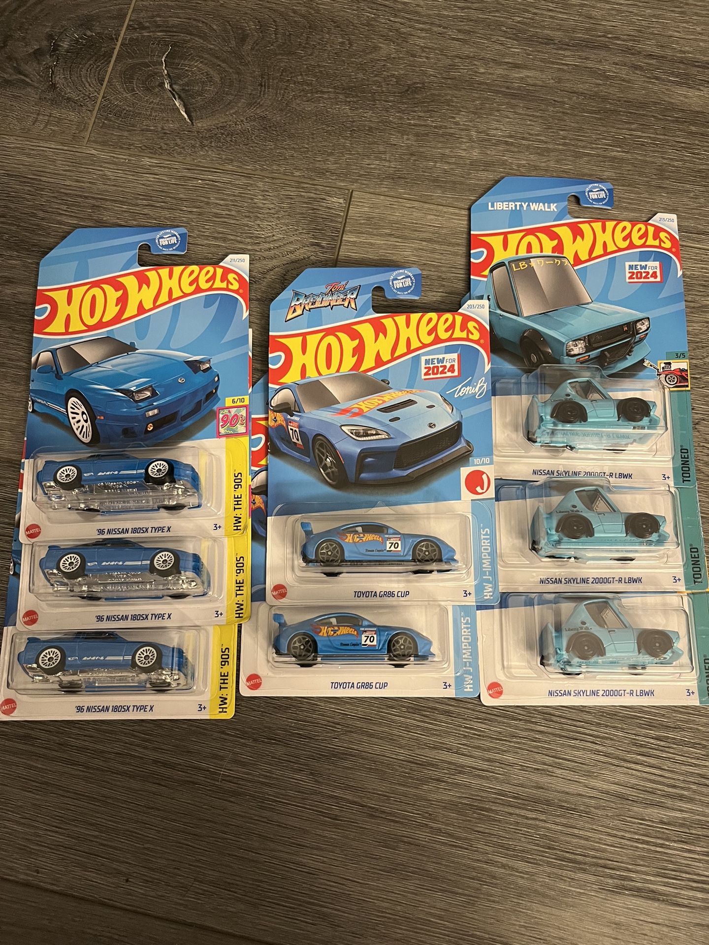 HOT WHEELS JDMS LOT OF 8