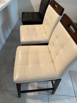 Modern dining chairs are 6