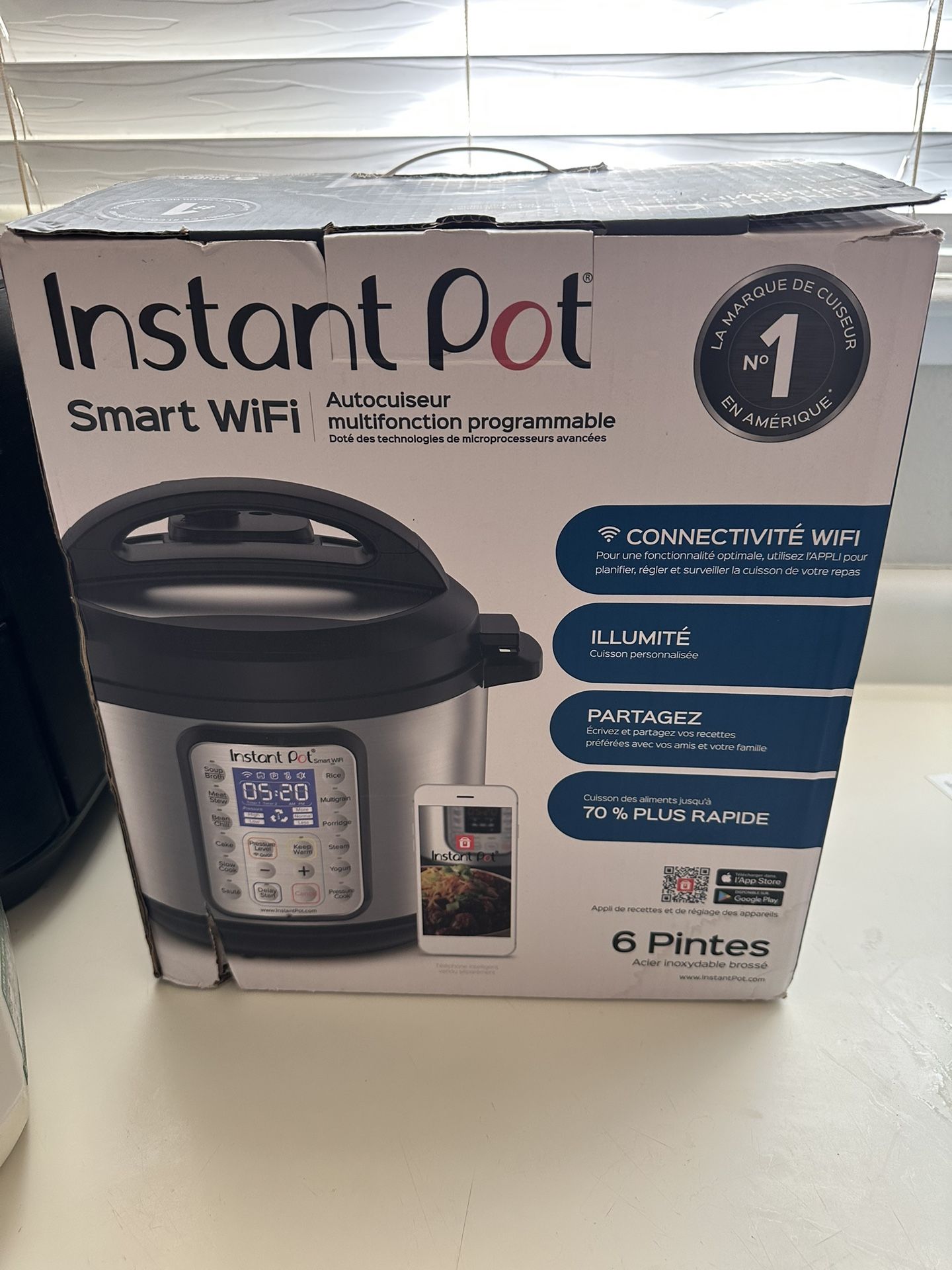 Instant Pot Smart WiFi Crock-pot Brand New 